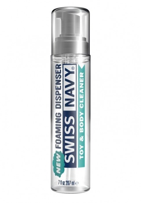 Очищающая пенка для игрушек и тела Swiss Navy Toy   Body Cleaner Foamer - 207 мл. - Swiss navy - купить с доставкой в Красногорске
