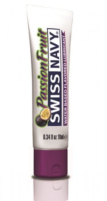 Лубрикант Swiss Navy Passion Fruit Lube с ароматом маракуйи - 10 мл. - Swiss navy - купить с доставкой в Красногорске