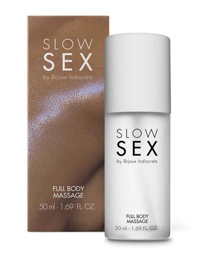 Массажный гель Slow Sex Full Body Massage - 50 мл. - Bijoux Indiscrets - купить с доставкой в Красногорске