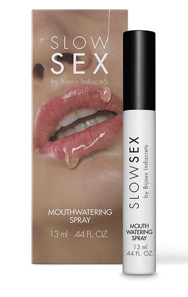 Спрей для усиления слюноотделения Slow Sex Mouthwatering Spray - 13 мл. - Bijoux Indiscrets - купить с доставкой в Красногорске