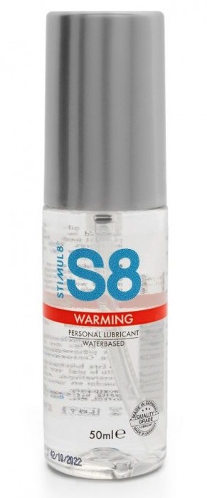 Cогревающий лубрикант на водной основе Stimul8 Warming Lube - 50 мл. - Stimul8 - купить с доставкой в Красногорске