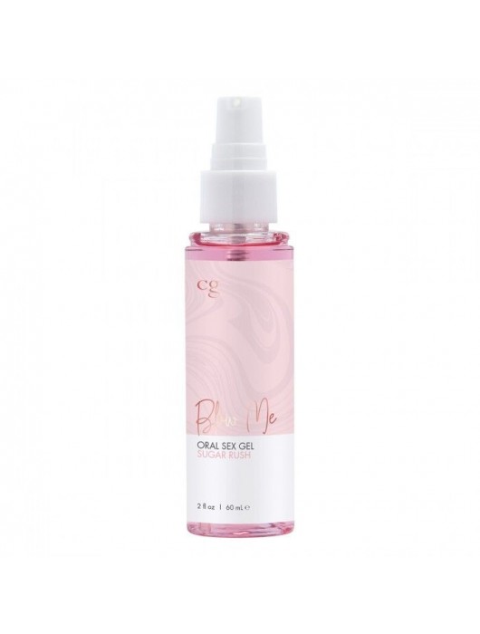 Гель для орального секса Sugar Rush с ароматом сладкой ваты - 60 мл. - CG - купить с доставкой в Красногорске