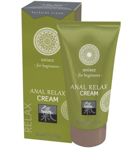 Анальный крем Anal Relax Cream - 50 мл. - Shiatsu - купить с доставкой в Красногорске