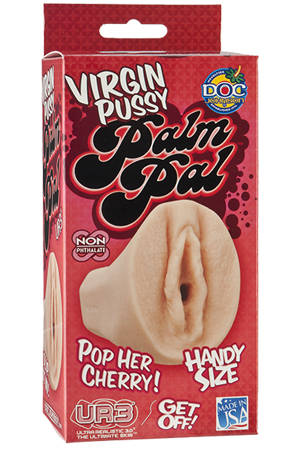 Мастурбатор-вагина Virgin Pussy ULTRASKYN Palm Pal - Doc Johnson - в Красногорске купить с доставкой