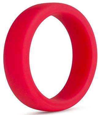 Красное эрекционное кольцо Silicone Go Pro Cock Ring - Blush Novelties - в Красногорске купить с доставкой