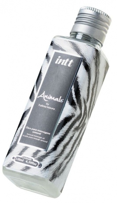Массажное масло ANIMALS by Fatima Moura с возбуждающим эффектом - 130 мл. - INTT - купить с доставкой в Красногорске