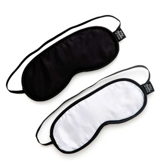Набор из двух масок на глаза Soft Blindfold Twin Pack - Fifty Shades of Grey - купить с доставкой в Красногорске