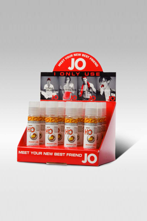 Лубрикант с ароматом персика JO Flavored Peachy Lips - 30 мл. - System JO - купить с доставкой в Красногорске