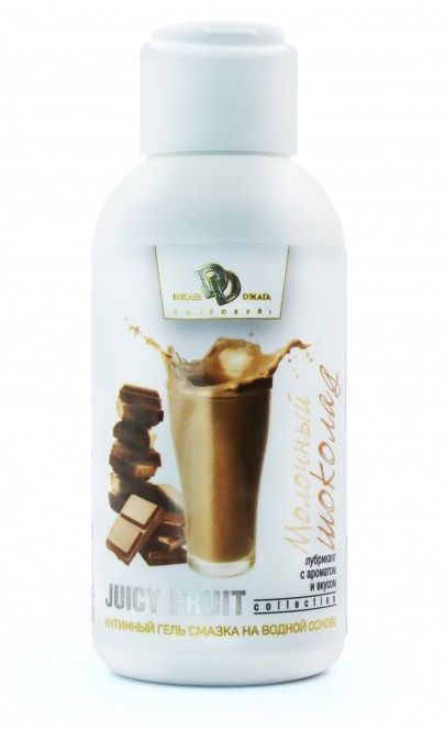 Интимный гель-смазка JUICY FRUIT с ароматом молочного шоколада - 100 мл. - БиоМед - купить с доставкой в Красногорске