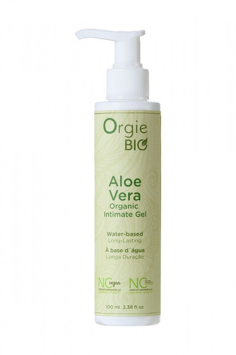 Органический интимный гель ORGIE Bio Aloe Vera с экстрактом алоэ вера - 100 мл. - ORGIE - купить с доставкой в Красногорске