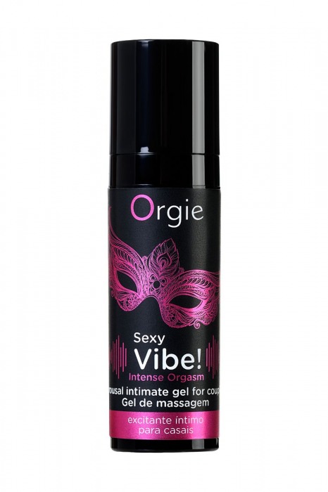 Гель для массажа ORGIE Sexy Vibe Intense Orgasm - 15 мл. - ORGIE - купить с доставкой в Красногорске