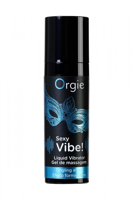 Гель для массажа ORGIE Sexy Vibe Liquid Vibrator с эффектом вибрации - 15 мл. - ORGIE - купить с доставкой в Красногорске