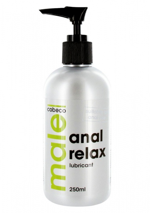 Анальный лубрикант MALE Cobeco Anal Relax Lubricant - 250 мл. - Cobeco - купить с доставкой в Красногорске