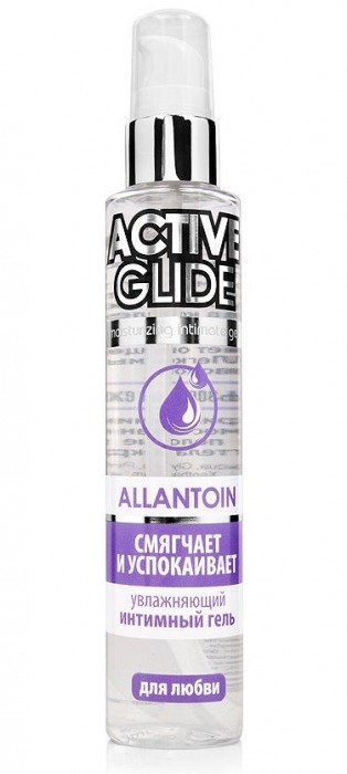 Увлажняющий интимный гель Active Glide Allantoin - 100 гр. - Биоритм - купить с доставкой в Красногорске