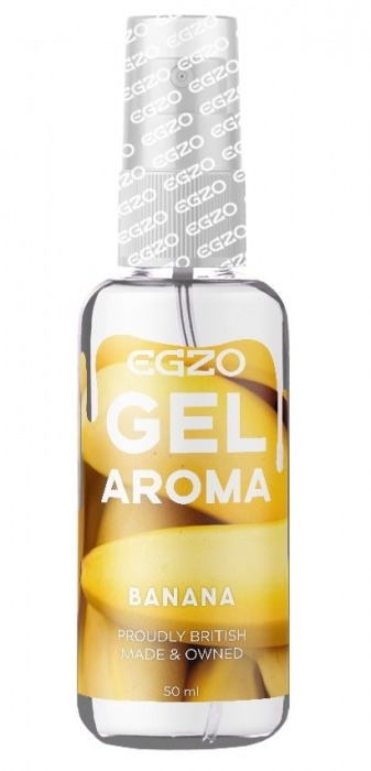 Интимный лубрикант EGZO AROMA с ароматом банана - 50 мл. - EGZO - купить с доставкой в Красногорске