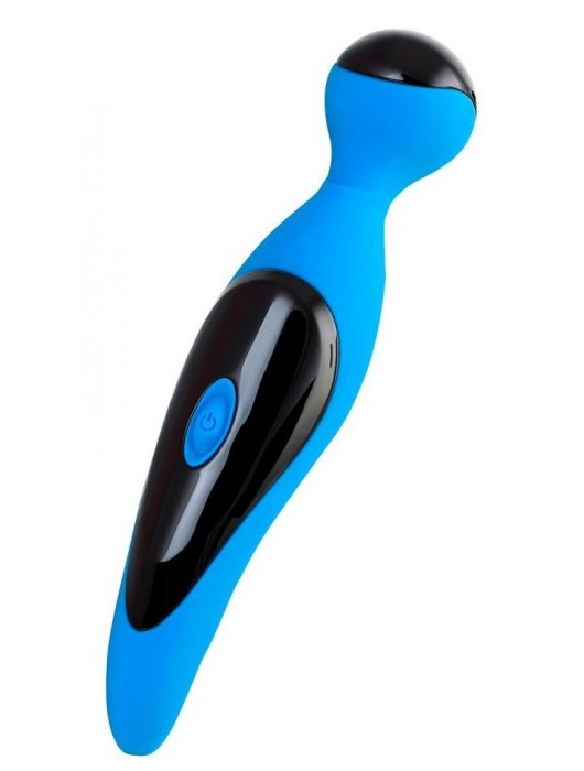 Голубой вибростимулятор COSMY - 18,3 см. - ToyFa