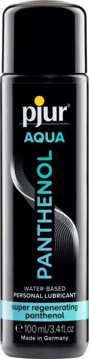 Лубрикант на водной основе с пантенолом pjur AQUA Panthenol - 100 мл. - Pjur - купить с доставкой в Красногорске