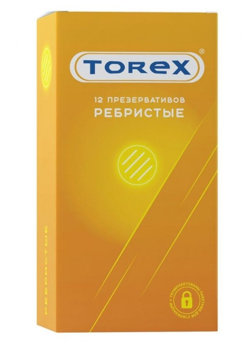 Текстурированные презервативы Torex  Ребристые  - 12 шт. - Torex - купить с доставкой в Красногорске