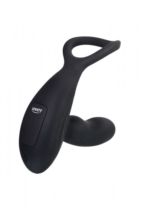 Черный стимулятор простаты Maud с вибрацией - Levett - в Красногорске купить с доставкой
