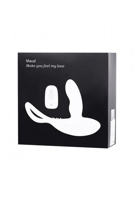 Черный стимулятор простаты Maud с вибрацией - Levett - в Красногорске купить с доставкой