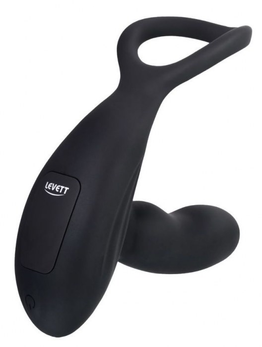 Черный стимулятор простаты Maud с вибрацией - Levett - в Красногорске купить с доставкой