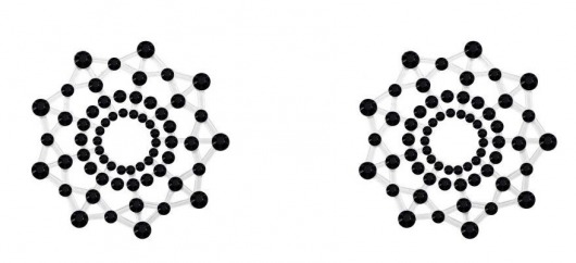 Черные наклейки на грудь Rowland - Lola Lingerie купить с доставкой