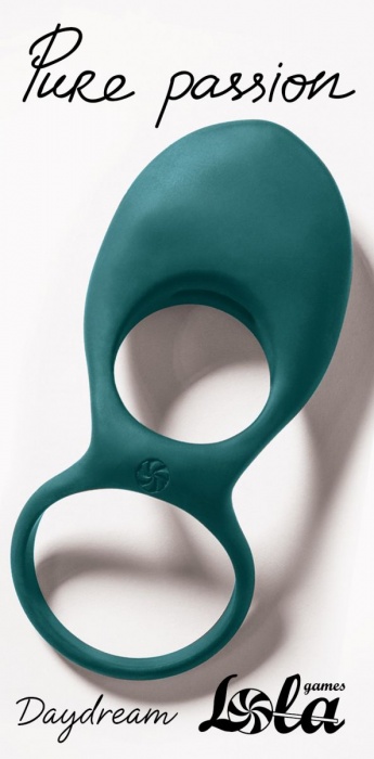 Зеленое эрекционное виброкольцо Daydream - Lola Games - в Красногорске купить с доставкой