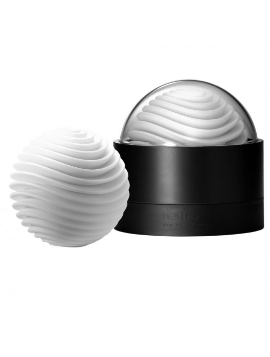 Белый мастурбатор Tenga Geo Aqua - Tenga - в Красногорске купить с доставкой