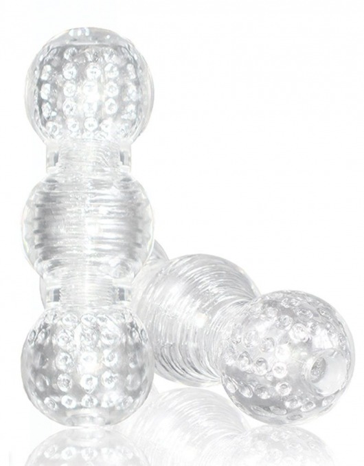 Прозрачный фигурный мастурбатор Master Stroker - Blush Novelties - в Красногорске купить с доставкой