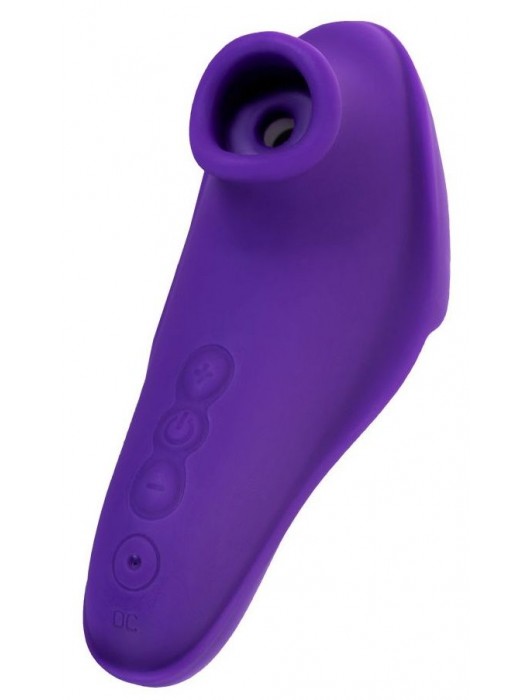 Фиолетовый клиторальный стимулятор Swizzy - JOS