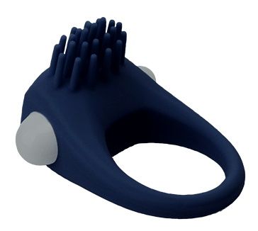 Синее эрекционное виброкольцо STIMU RING - Dream Toys - в Красногорске купить с доставкой