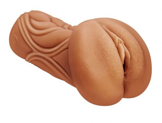 Кофейный мастурбатор-вагина Dumpling - Lola Games - в Красногорске купить с доставкой