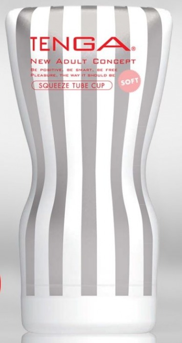 Мастурбатор TENGA Squeeze Tube Cup Soft - Tenga - в Красногорске купить с доставкой