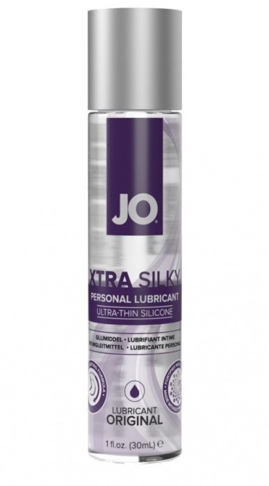 Лубрикант на силиконовой основе JO Xtra Silky - 30 мл. - System JO - купить с доставкой в Красногорске