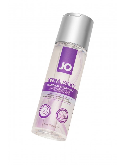 Лубрикант на силиконовой основе JO Xtra Silky - 60 мл. - System JO - купить с доставкой в Красногорске
