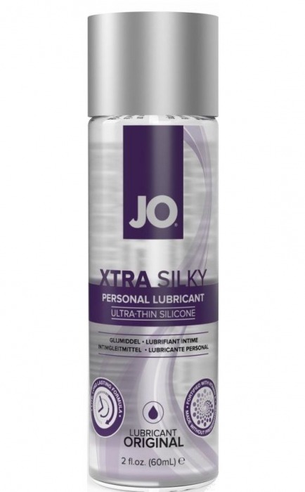 Лубрикант на силиконовой основе JO Xtra Silky - 60 мл. - System JO - купить с доставкой в Красногорске