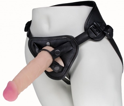 Пояс харнесс BEST UNI strap с 2 сменными насадками - 18,5 и 16 см. - LOVETOY (А-Полимер) - купить с доставкой в Красногорске