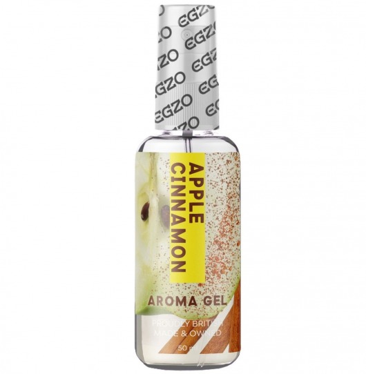 Интимный лубрикант EGZO AROMA с ароматом яблока и корицы - 50 мл. - EGZO - купить с доставкой в Красногорске