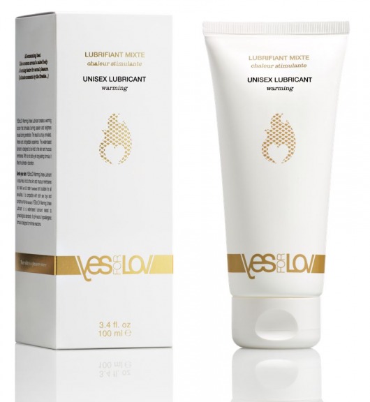 Лубрикант на водной основе с согревающим эффектом Warming Unisex Lubricant - 100 мл. - YESforLOV - купить с доставкой в Красногорске