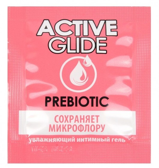 Лубрикант на водной основе Active Glide с пребиотиком - 3 гр. - Биоритм - купить с доставкой в Красногорске