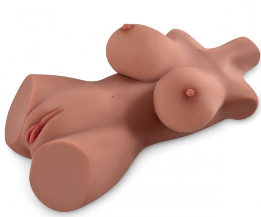 Кофейный мастурбатор-торс Perfect 10 Torso - Pipedream - в Красногорске купить с доставкой