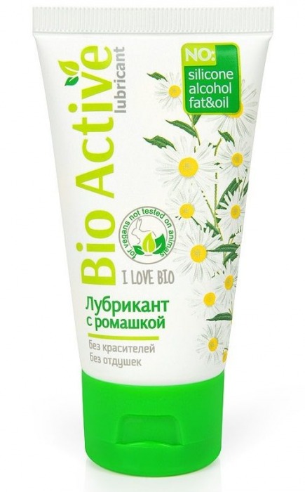 Гель-лубрикант на водной основе Bio Active - 50 гр. - Биоритм - купить с доставкой в Красногорске