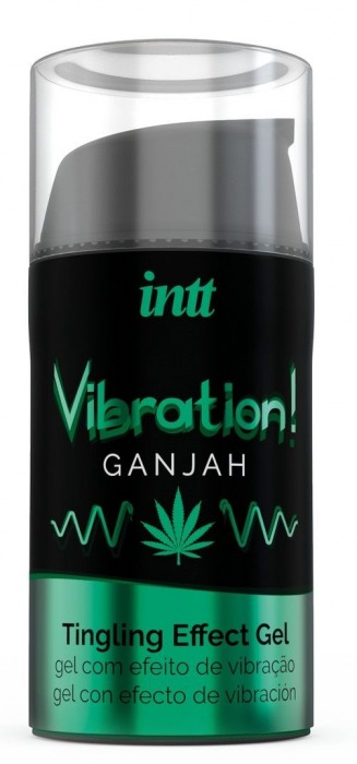 Жидкий интимный гель с эффектом вибрации Vibration! Ganjah - 15 мл. - INTT - купить с доставкой в Красногорске