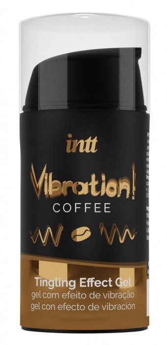 Жидкий интимный гель с эффектом вибрации Vibration! Coffee - 15 мл. - INTT - купить с доставкой в Красногорске