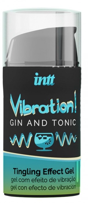 Жидкий интимный гель с эффектом вибрации Vibration! Gin   Tonic - 15 мл. - INTT - купить с доставкой в Красногорске
