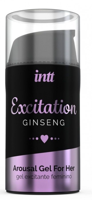 Женский возбуждающий интимный гель Excitation Ginseng - 15 мл. - INTT - купить с доставкой в Красногорске