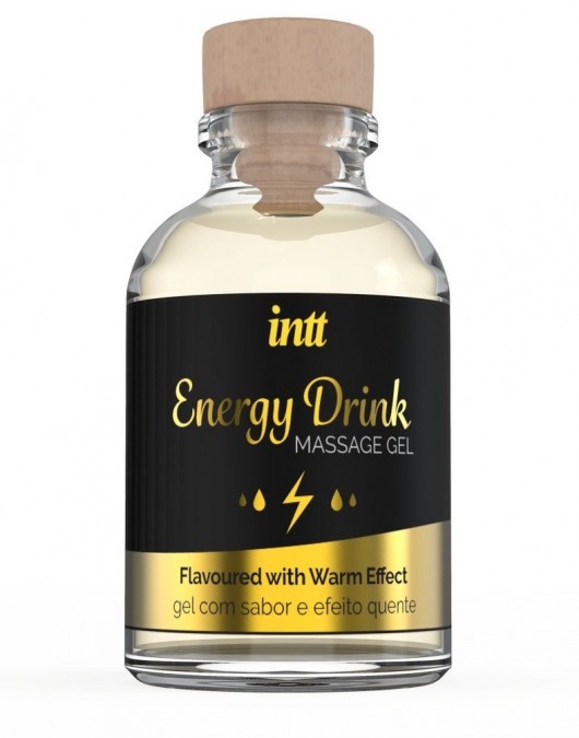 Массажный гель с согревающим эффектом Energy Drink - 30 мл. - INTT - купить с доставкой в Красногорске