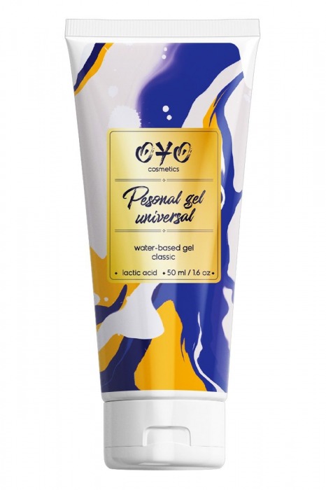 Интимная смазка на водной основе OYO Personal Gel Universal - 50 мл. - OYO - купить с доставкой в Красногорске