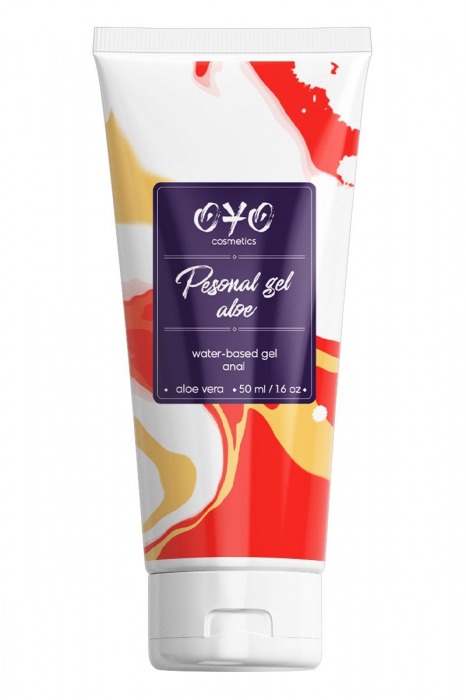Анальная смазка на водной основе OYO Personal Gel Aloe - 50 мл. - OYO - купить с доставкой в Красногорске