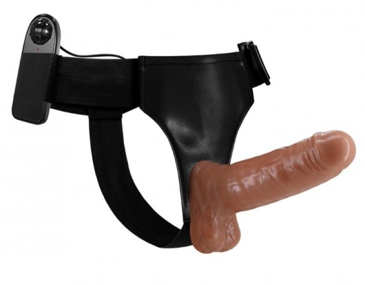 Страпон на трусиках с вибрацией Ultra Passionate Harness - 16 см. - Baile - купить с доставкой в Красногорске